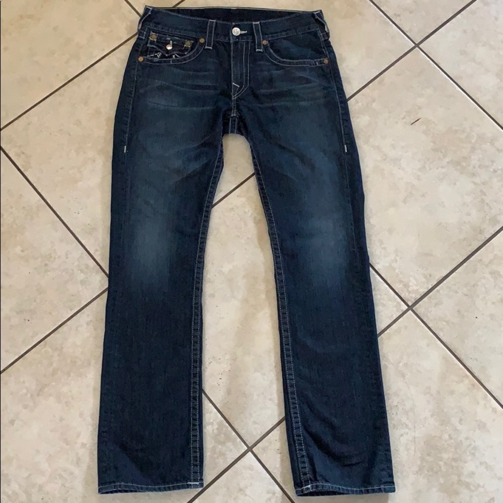 Men’s True Religion Jeans.